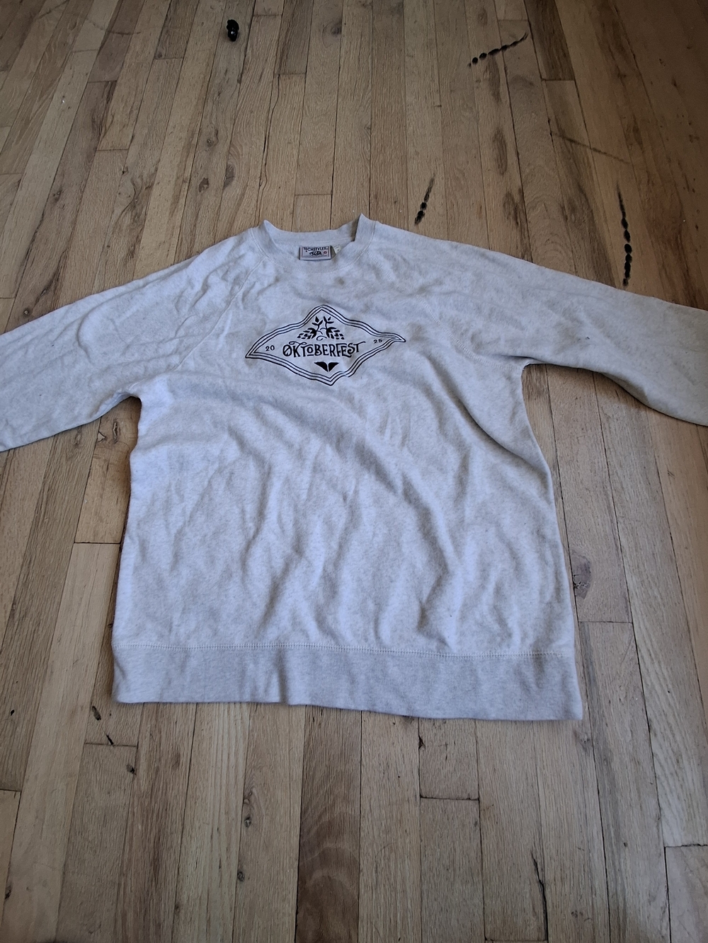 Oktoberfest Logo Crewneck Sweatshirt - Light Gray